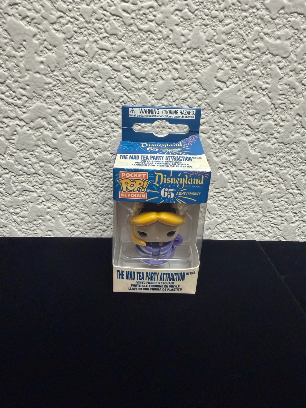 Disneyland 65th Funko Pocket Pop! Keychain Alice the mad tea party attraction